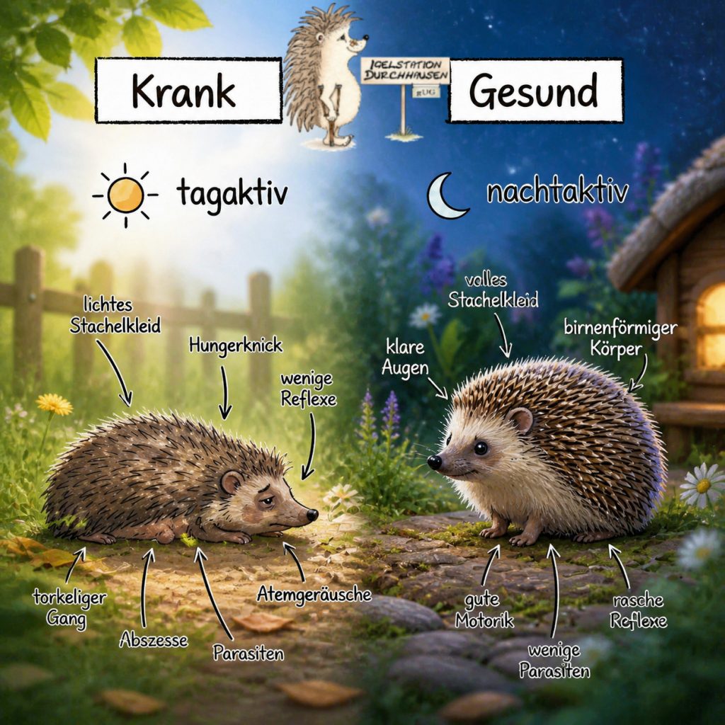 kranke erkennen mit logo