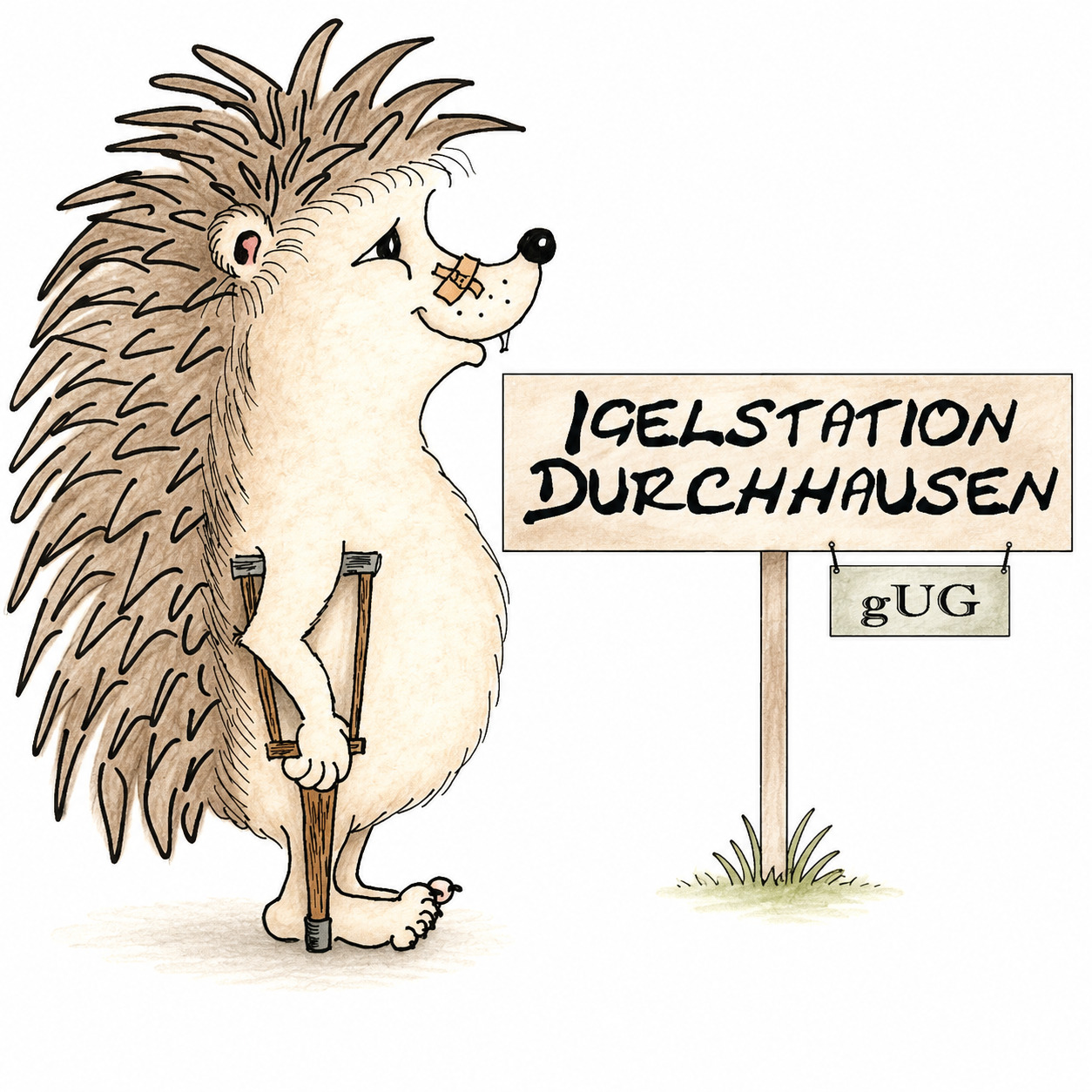 Igelstation Durchhausen logo coloriert