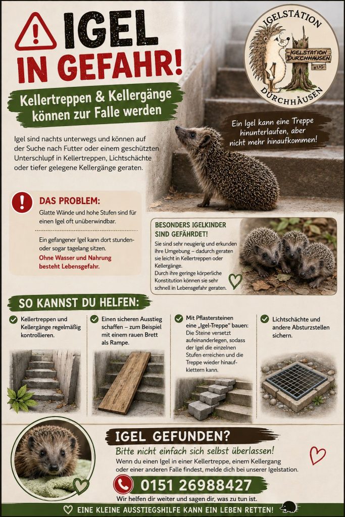 gefahr kellertreppe